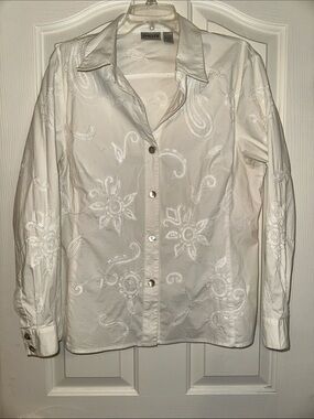 White button down shirt